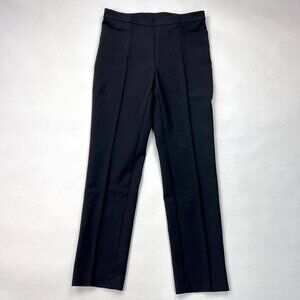 AKRIS PUNTO Franca Cotton Techno‎ Pant Women 4 EUC $440 Stretch Cotton Pockets